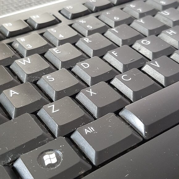 HP WIRED KEYBOARD Model No. SK-2960 WORKING - Picture 4 of 5